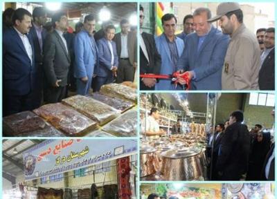 افتتاح اولین نمایشگاه ملی صنایع دستی و سوغات در شهرستان درگز