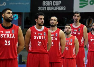 تعدادی از اعضای تیم بسکتبال سوریه به کرونا مبتلا شدند